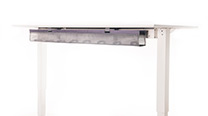 NeatTech - Large, Pinstripe Graphite Basket / Grey Trim