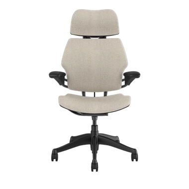 Freedom Task Chair with Headrest, Elle 0200, Graphite Frame Picture 2