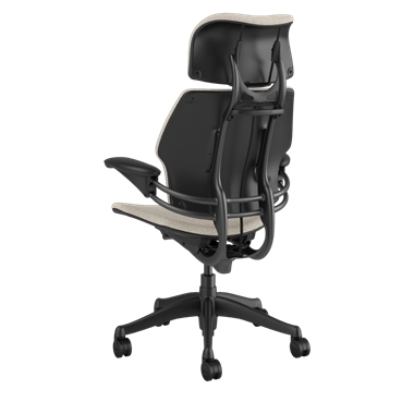 Freedom Task Chair with Headrest, Elle 0200, Graphite Frame Picture 3