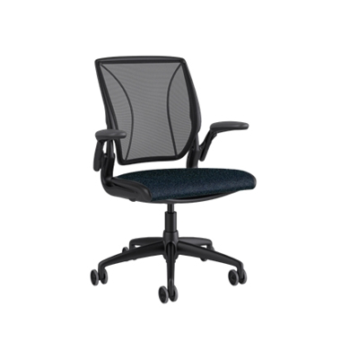 Diffrient World Chair, Monofilament Black Back, Remix 87 Seat