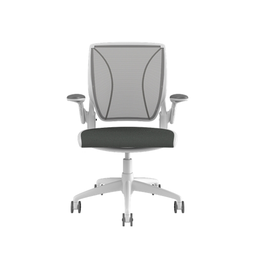 Diffrient World Chair Pinstripe White Back, Oxygen Revive Seat Picture 2