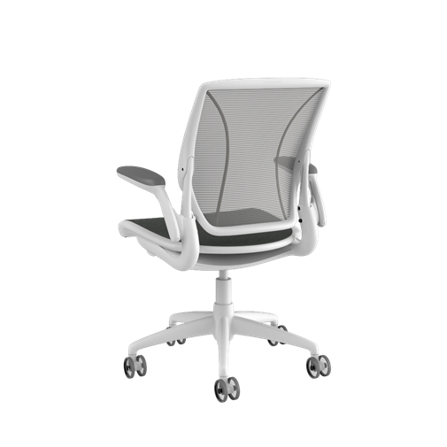 Diffrient World Chair Pinstripe White Back, Oxygen Revive Seat Picture 3