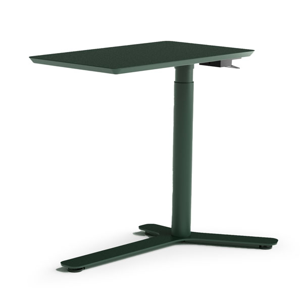 Float Mini, Forest Green - Painted Wood Top, Forest Green Base